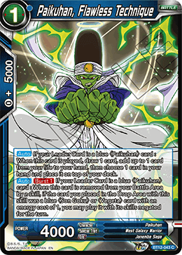 Paikuhan, Flawless Technique - BT12-043 - Common available at 401 Games Canada