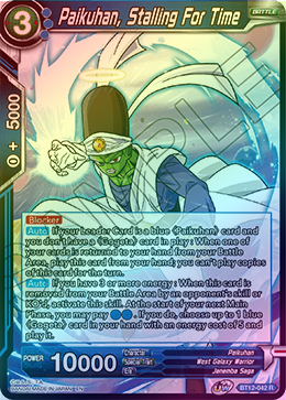 Paikuhan, Stalling For Time - BT12-042 - Rare (FOIL) available at 401 Games Canada