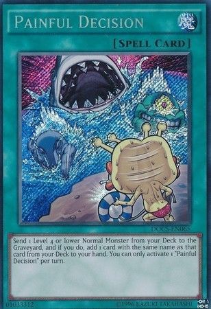 Painful Decision - DOCS-EN065 - Secret Rare - Unlimited available at 401 Games Canada