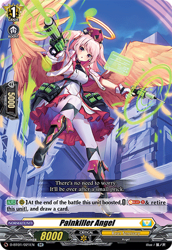 Painkiller Angel - D-BT01/021 - Double Rare available at 401 Games Canada