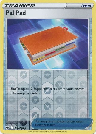 Pal Pad - 172/202 - Uncommon - Reverse Holo available at 401 Games Canada