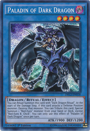 Paladin of Dark Dragon - DRL2-EN018 - Secret Rare - 1st Edition available at 401 Games Canada