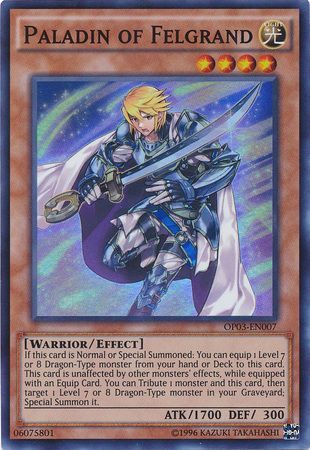 Paladin of Felgrand - OP03-EN007 - Super Rare available at 401 Games Canada