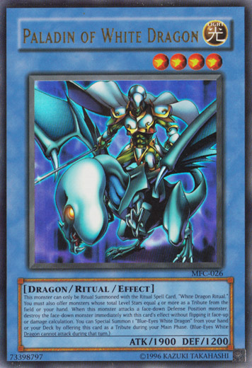 Paladin of White Dragon - MFC-026 - Ultra Rare - Unlimited available at 401 Games Canada