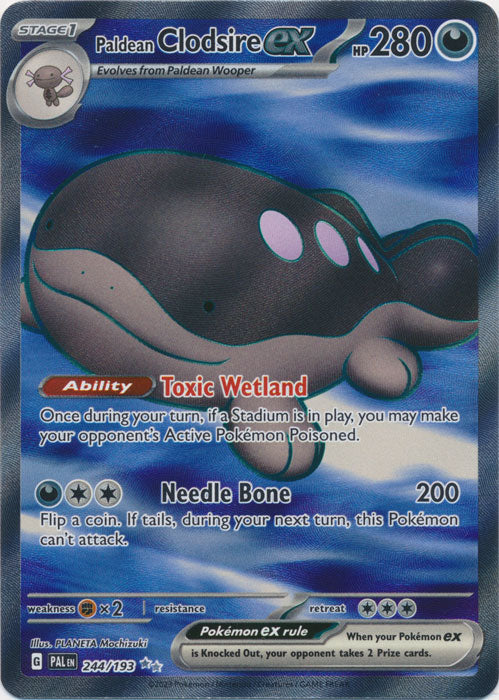 Paldean Clodsire ex - 244/193 - Full Art Ultra Rare available at 401 Games Canada