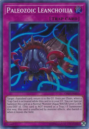 Paleozoic Leanchoilia - OP07-EN013 - Super Rare available at 401 Games Canada