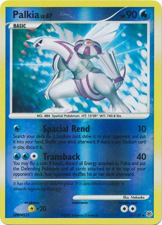 Palkia - 11/130 - Holo Rare - Reverse Holo available at 401 Games Canada