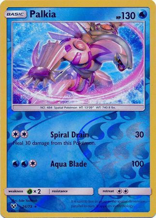 Palkia - 24/73 - Holo Rare - Reverse Holo available at 401 Games Canada