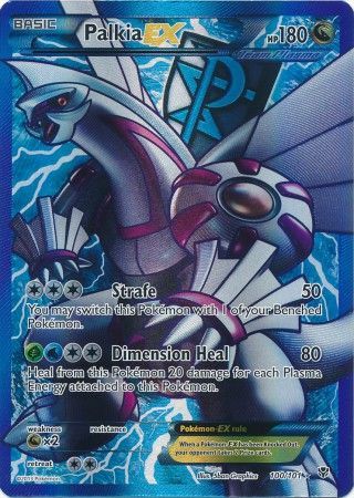 Palkia EX - 100/101 - Full Art Ultra Rare available at 401 Games Canada