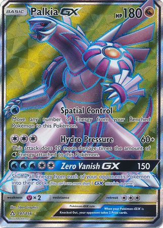 Palkia GX - 147/156 - Full Art Ultra Rare available at 401 Games Canada