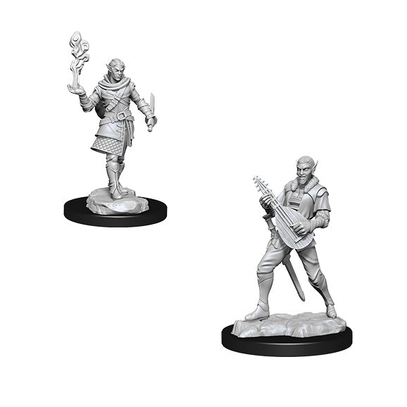 Pallid Elf Rogue/Bard Male - Critical Role Unpainted Minis available at 401 Games Canada