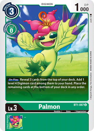 Palmon - BT1-067 - Uncommon available at 401 Games Canada