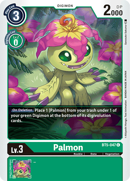 Palmon - BT5-047 - Common available at 401 Games Canada