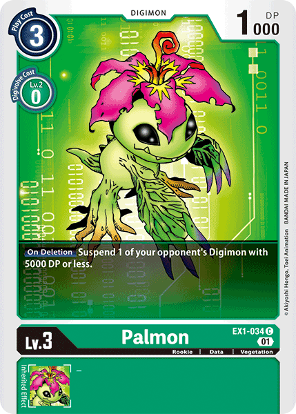 Palmon - EX1-034 - Common available at 401 Games Canada
