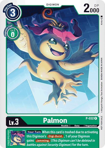 Palmon - P-032 - Promo (Foil) available at 401 Games Canada