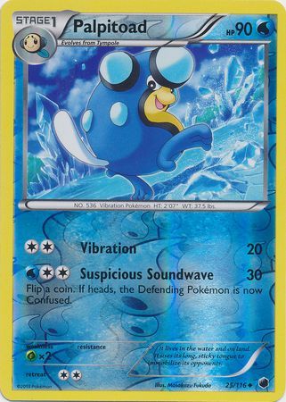 Palpitoad - 25/116 - Uncommon - Reverse Holo available at 401 Games Canada
