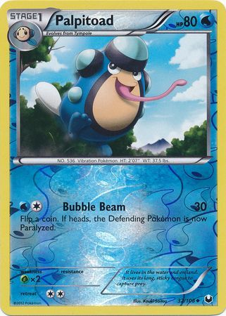 Palpitoad - 32/108 - Uncommon - Reverse Holo available at 401 Games Canada