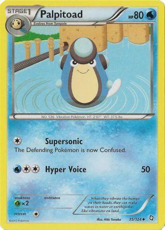 Palpitoad - 35/124 - Uncommon available at 401 Games Canada