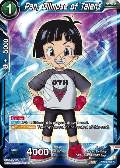 Pan, Glimpse of Talent - BT19-055 - Common available at 401 Games Canada