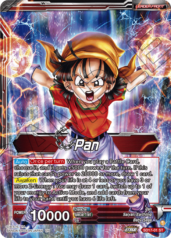 Pan // Pan, Ready to Fight Returns - SD17-01 - Starter Rare available at 401 Games Canada