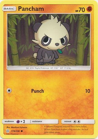 Pancham - 119/236 - Common available at 401 Games Canada