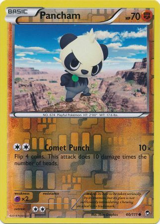 Pancham - 60/111 - Common - Reverse Holo available at 401 Games Canada