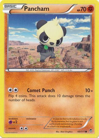 Pancham - 60/111 - Common available at 401 Games Canada