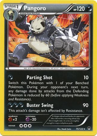 Pangoro - 75/122 - Rare available at 401 Games Canada