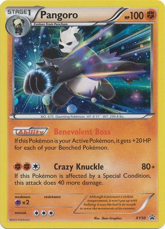 Pangoro - XY50 - Holo Promo available at 401 Games Canada
