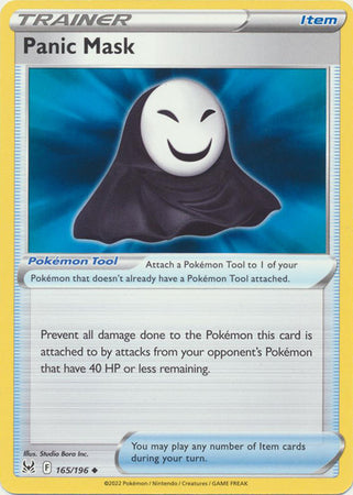 Panic Mask - 165/196 - Uncommon available at 401 Games Canada