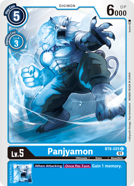 Panjyamon - BT6-025 - Common available at 401 Games Canada