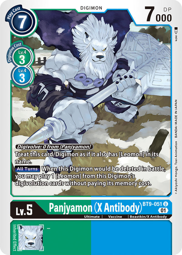 Panjyamon (X Antibody) - BT9-051 - Uncommon available at 401 Games Canada