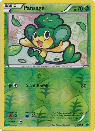 Pansage - 6/99 - Common - Reverse Holo available at 401 Games Canada