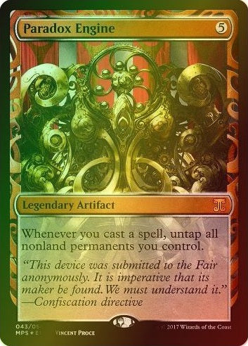 401 Games Canada - Paradox Engine - Kaladesh Inventions (Foil) (MPS) 401 Games Canada - Paradox Engine - Kaladesh Inventions (Foil) (MPS)