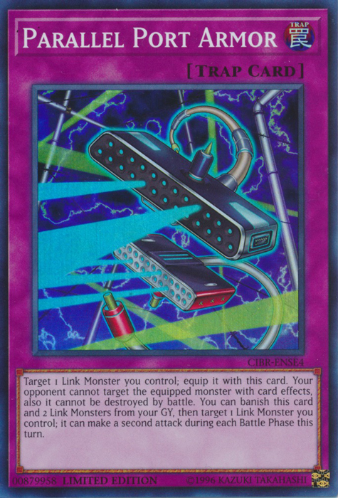 Parallel Port Armor - CIBR-ENSE4 - Super Rare - Limited Edition available at 401 Games Canada