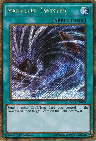 Parallel Twister - PGL2-EN019 - Gold Secret Rare - 1st Edition available at 401 Games Canada