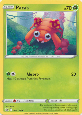 Paras - 004/196 - Common available at 401 Games Canada