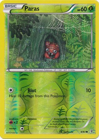 Paras - 6/83 - Common - Reverse Holo available at 401 Games Canada