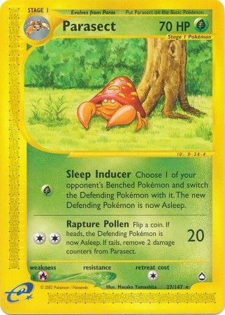 Parasect - 27/147 - Rare available at 401 Games Canada