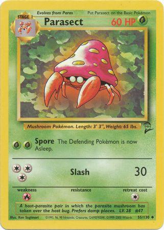 Parasect - 55/130 - Uncommon available at 401 Games Canada