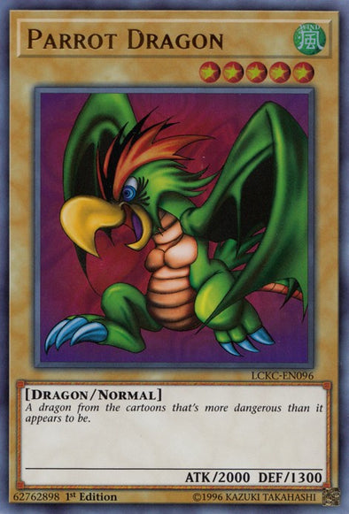 Parrot Dragon - LCKC-EN096 - Ultra Rare - 1st Edition available at 401 Games Canada