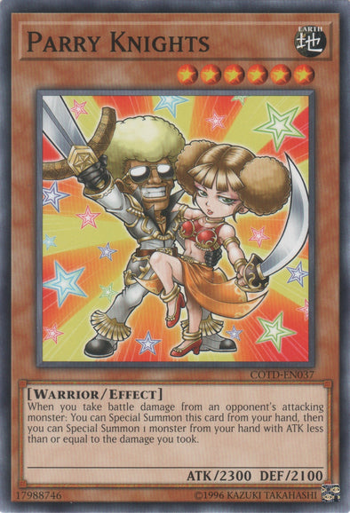 Parry Knights - COTD-EN037 - Common - Unlimited available at 401 Games Canada