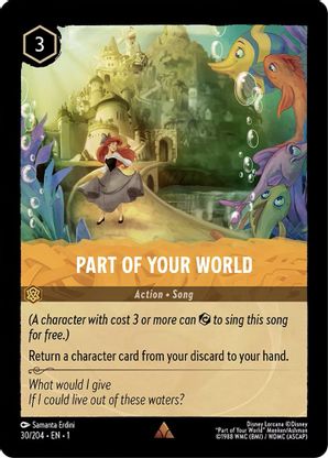 Part of Your World - 30/204 - Rare available at 401 Games Canada
