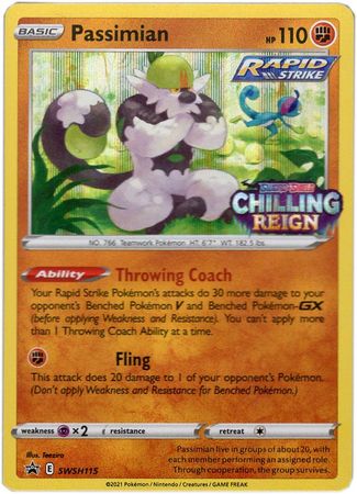 Passimian - SWSH115 - Pre-Release Promo available at 401 Games Canada
