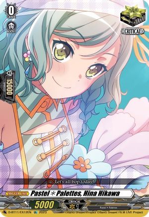 Pastel*Palettes, Hina Hikawa - D-BT11/EX12EN - Extra Rare available at 401 Games Canada