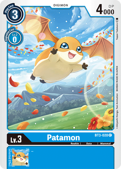 Patamon - BT3-020 - Common available at 401 Games Canada