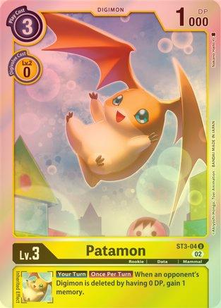 Patamon (Resurgence Booster Reprint) - ST3-04 - Uncommon (Foil) available at 401 Games Canada