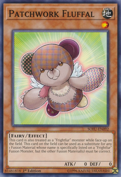 Patchwork Fluffal - SOFU-EN092 - Common - 1st Edition available at 401 Games Canada