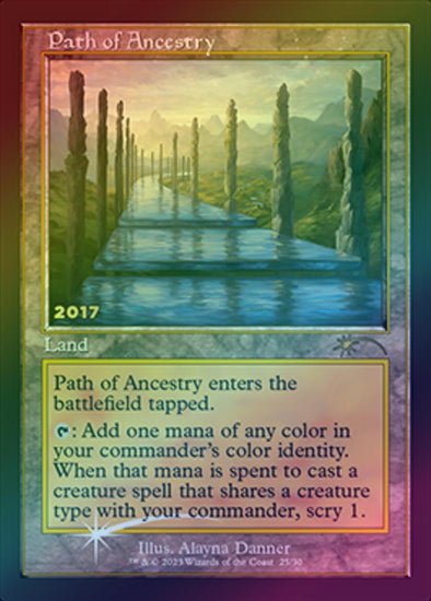 401 Games Canada - Path of Ancestry - 30th Anniversary Promo (Foil) (P30A) 401 Games Canada - Path of Ancestry - 30th Anniversary Promo (Foil) (P30A)