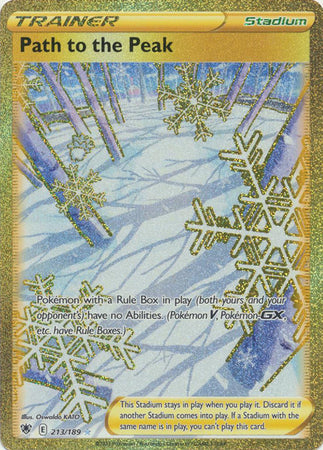 Path to the Peak - 213/189 - Secret Rare available at 401 Games Canada